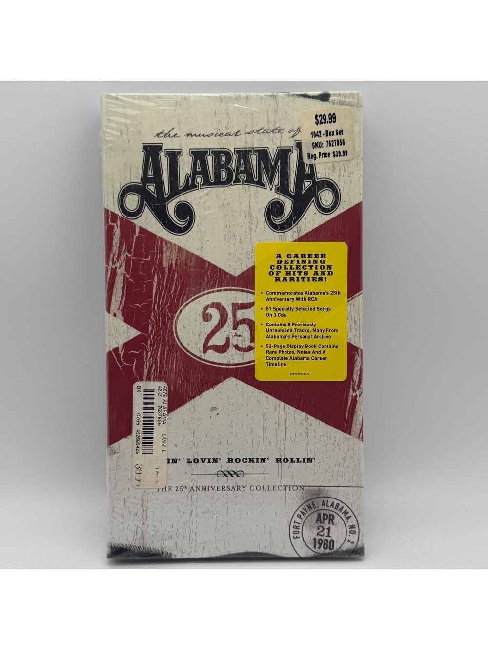 Livin' Lovin' Rockin' Rollin': The 25th Anniversary Collection [Box] by Alabama
